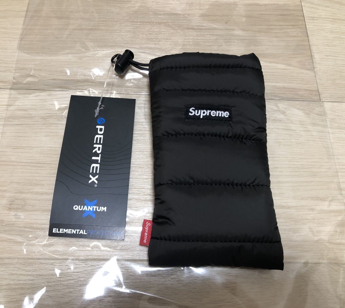 最も信頼できる supreme puffer neck pouch black 新品 未使用 kids