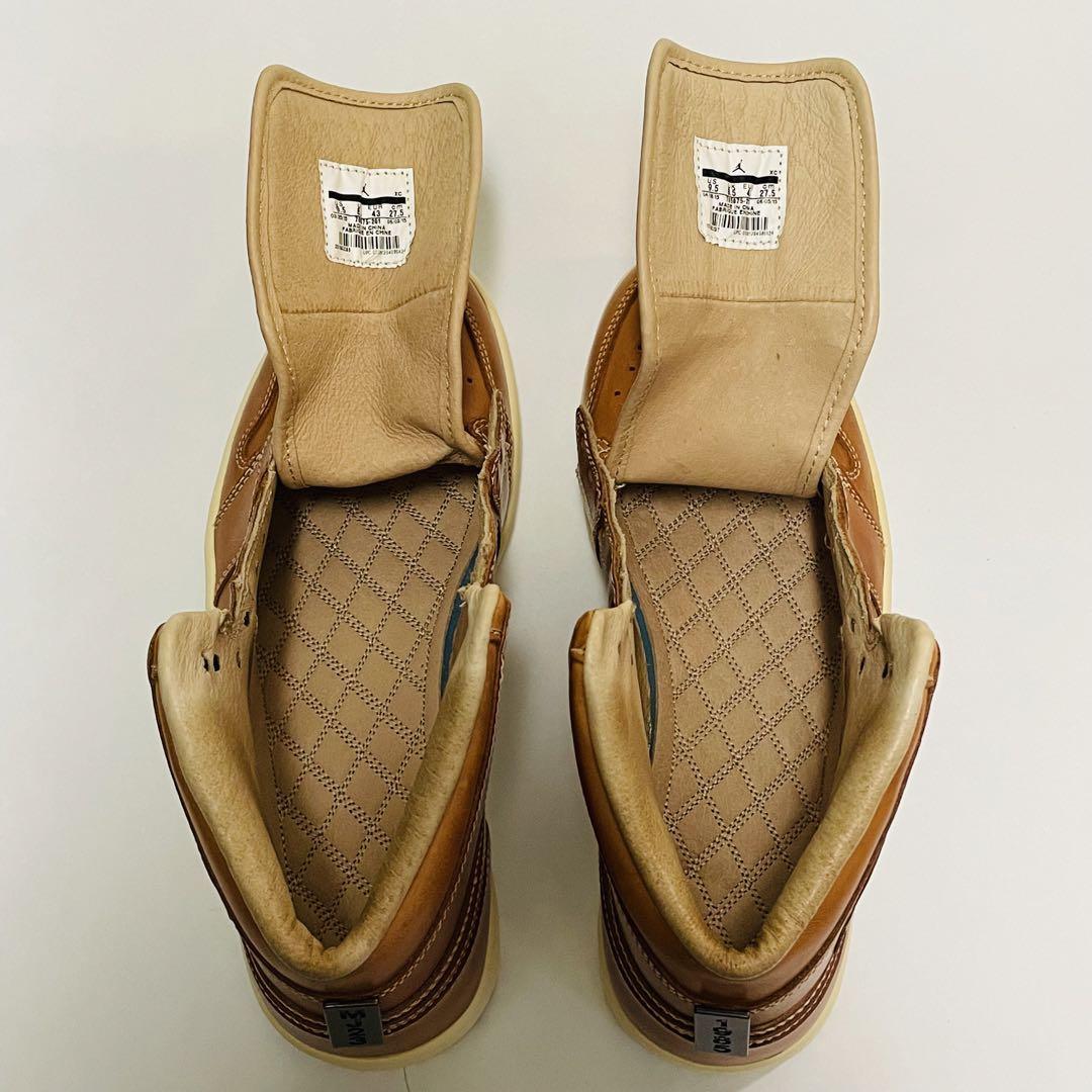 NIKE AIR JORDAN 1 RETRO HIGH PINNACLE VACHETTA TAN 27.5cm ナイキ