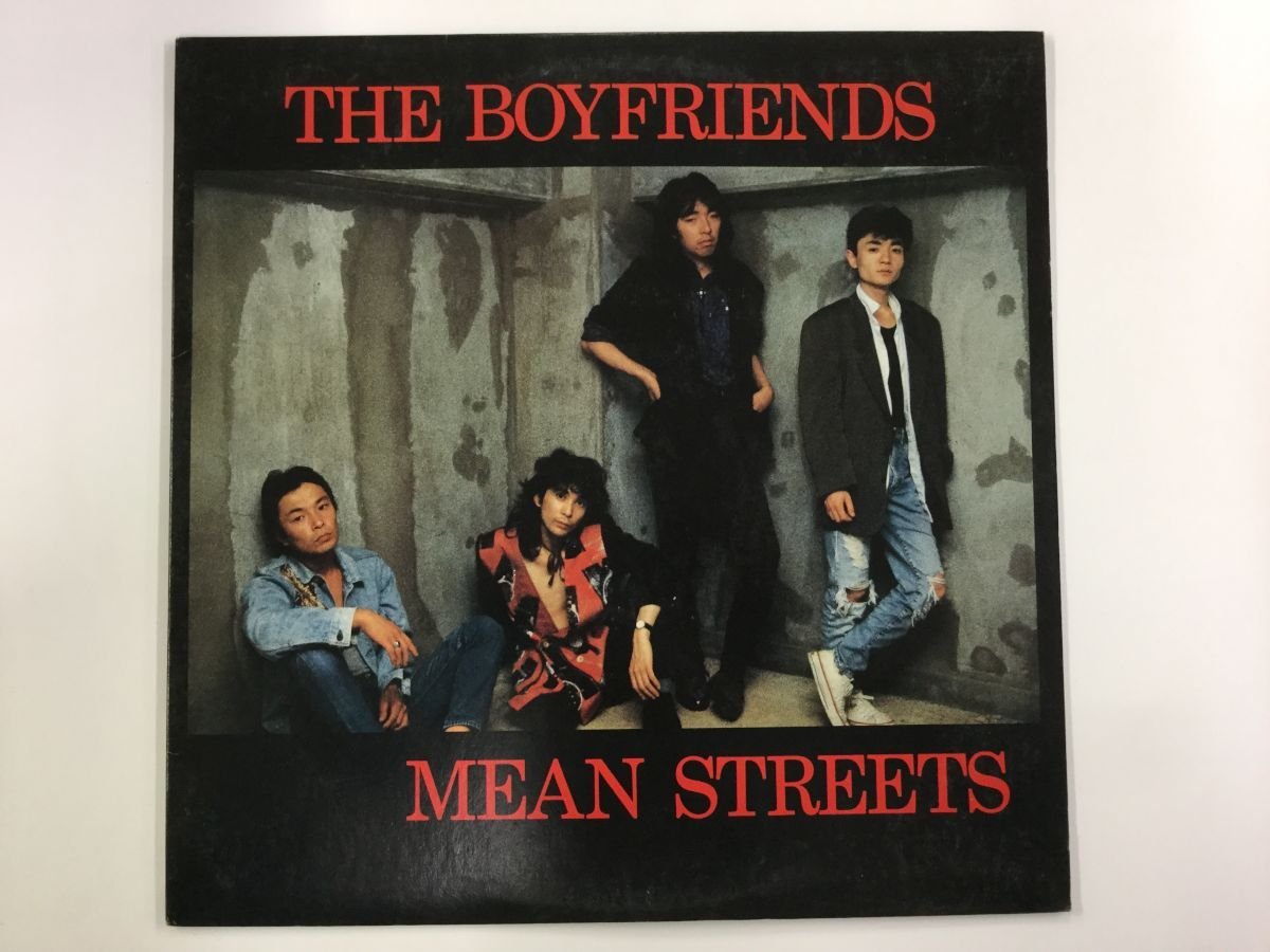 LP / THE BOYFRIENDS / MEAN STREET [6002RN]の画像1