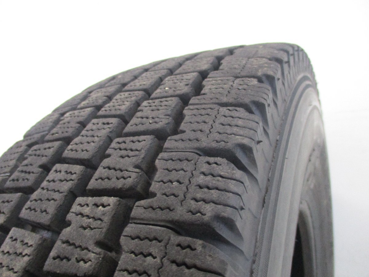 ■中古タイヤ■　7.50R16 LT 12PR BRIDGESTONE BLIZZAK W969 トラック等 リング チューブ 激安 冬タイヤ スタッドレス　送料無料　A288_送料無料