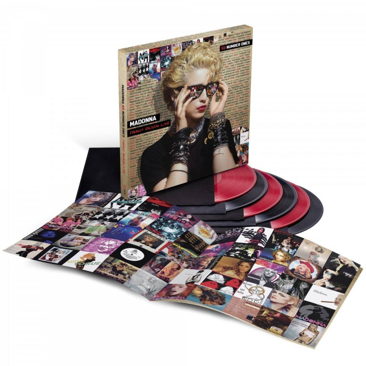 Madonna Finally Enough Love / 50 Number Ones 6LP Box Set Vinyl Limted Edition -New 海外 即決 - 0