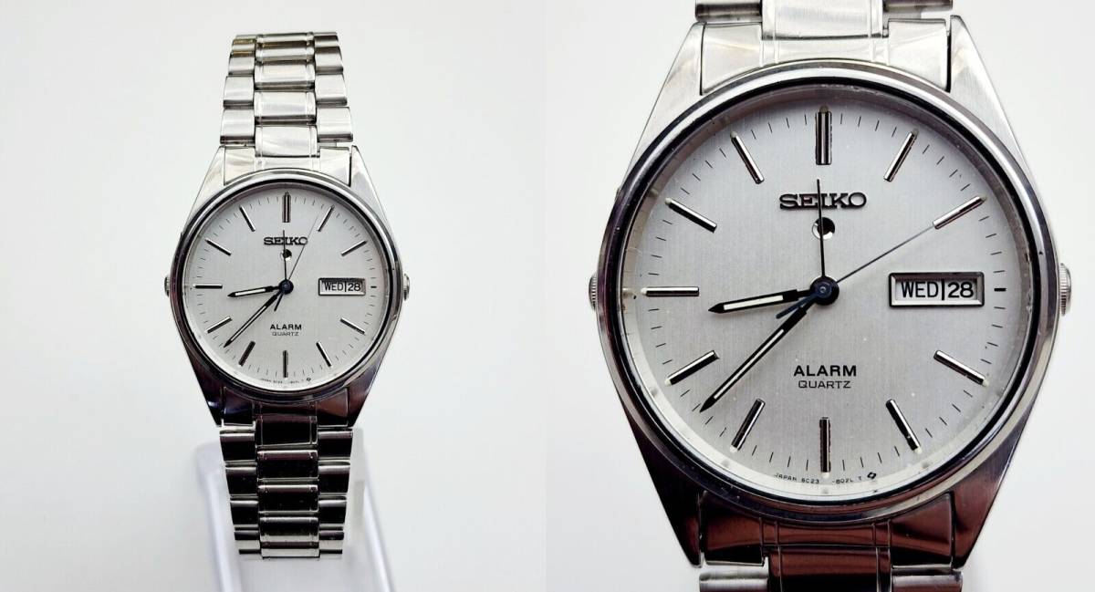 Men's Vintage 1985 ALARM Watch SEIKO 5C23-8009  海外(海外商品購入代行)｜売買されたオークション情報、yahooの商品情報をアーカイブ公開 - オークファン（）