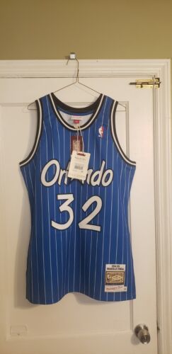 100% Authentic Shaquille O'Neal Mitchell & Ness 94/95 Magic Jersey Sz 44 L 海外 即決