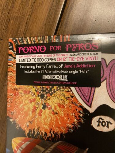 Porno for Pyros RSD Vinyl LP Tie-Dye Coloレッド / /1000 Perfect New/Sealed 海外 即決 - 1