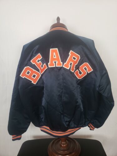 ??Vintage Chalk Line XXL Chicago Bears Starter Style Spellout Rare Jacket EUC! 海外 即決