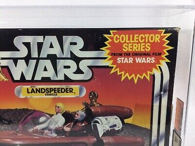 LANDSPEEDER Star Wars Collector Series AFA 80 1983 MIB Vintage 海外 即決 - 3