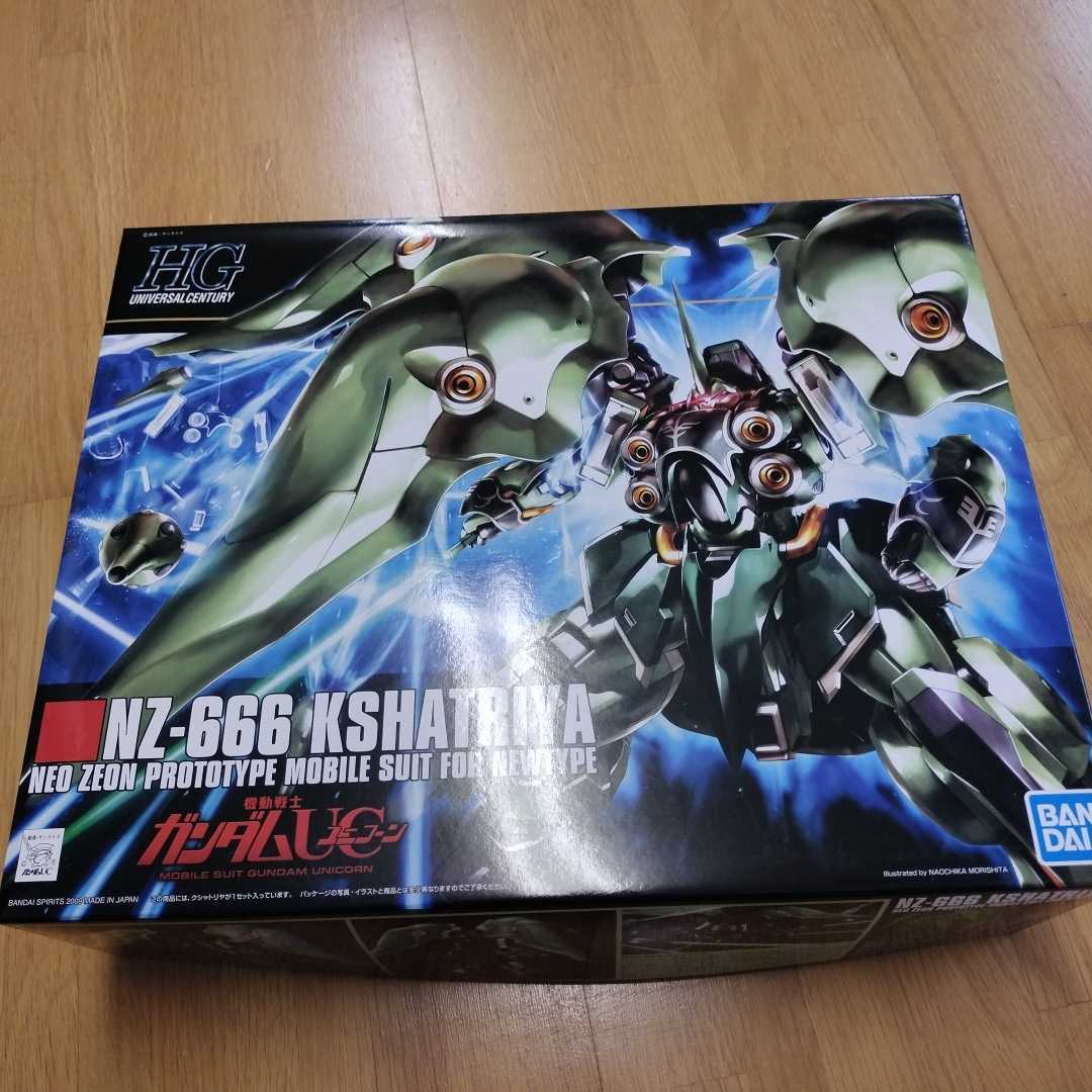 NZ-666 クシャトリヤ （1/144スケール HGUC 099 機動戦士ガンダムUC 2072798）ガンプラ バンダイ 未組立 マリーダクルス　_画像1