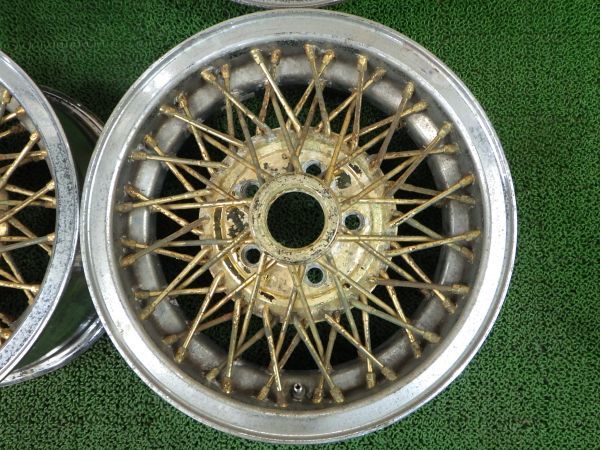 RAYS VOLK MODE/レイズ ボルク モード/社外アルミホイール 15x6.5JJ 5穴 114.3 +25 Φ73 4本セット／中古 傷,腐食,1本にクラック,歪みあり_画像4