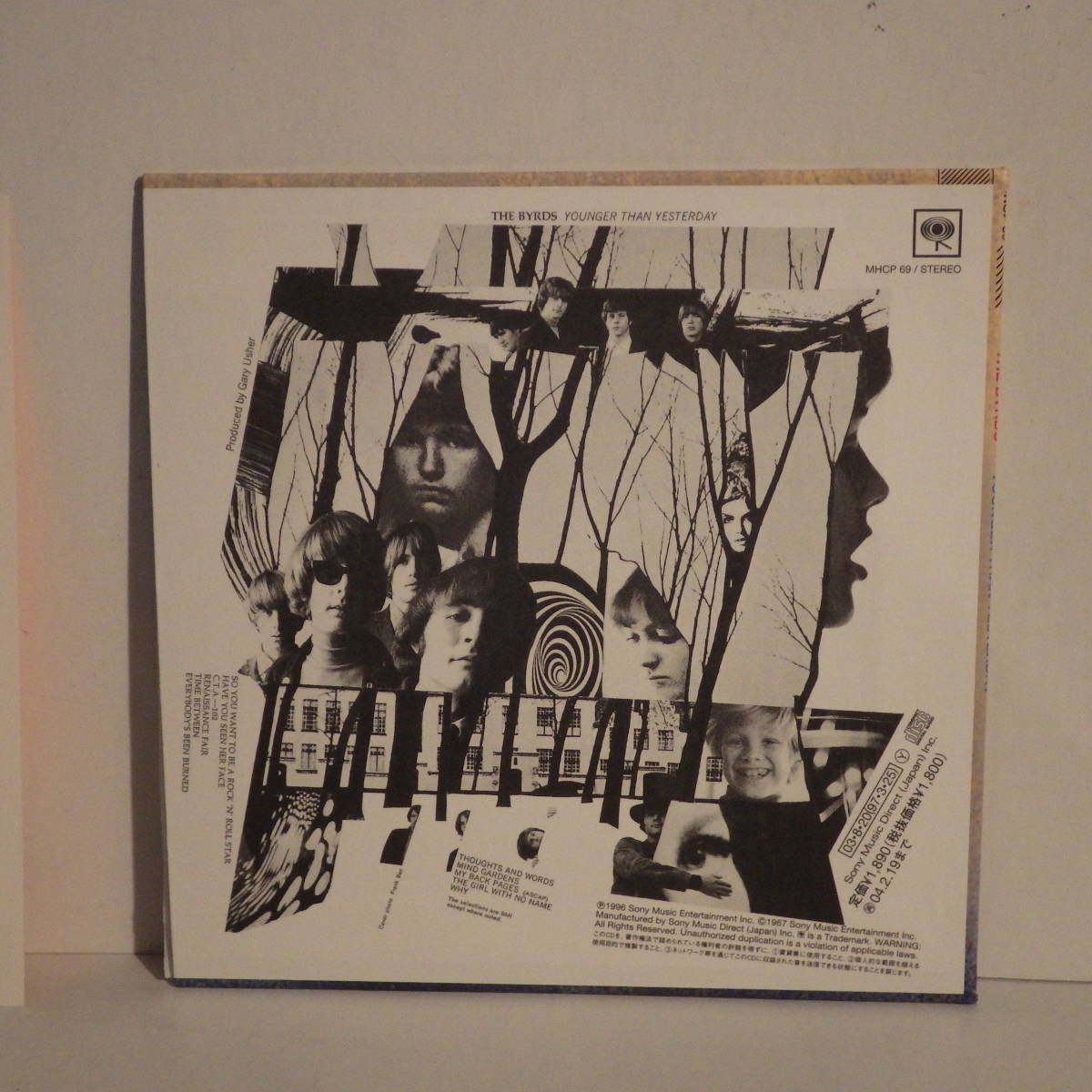 帯付 紙ジャケ【CD】ザ・バーズ　昨日よりも若く The Byrds Younger Than Yesterday【中古品】リマスター ボーナストラック 完全生産限定盤_画像3