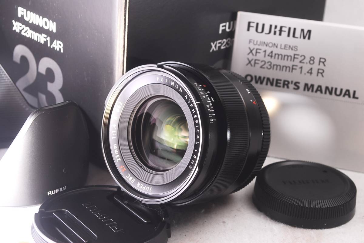 ☆新品・未使用品！☆FUJINONフジノンXF 23mm F1.4 R☆保証あり♪C156