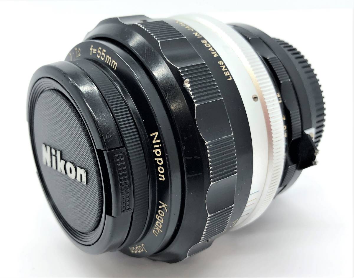 1円スタート NIKON ニコン NIKKOR-S Auto 1:1.2 f=55mm Nippon Kogaku カメラレンズ_画像10