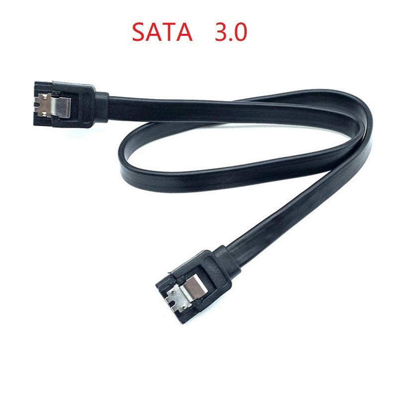送料無料　SATA3.0対応ケーブル金属製ラッチ付 長さ40cmハードディスク　1本セット_画像1