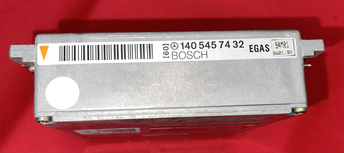 ベンツ W140 SE SEL SEC R129 SL 1405457432 E-GAS コントロールユニット テスト済 BOSCH 0205000031 M120 V12 エンジン etc. TESTEDの画像5