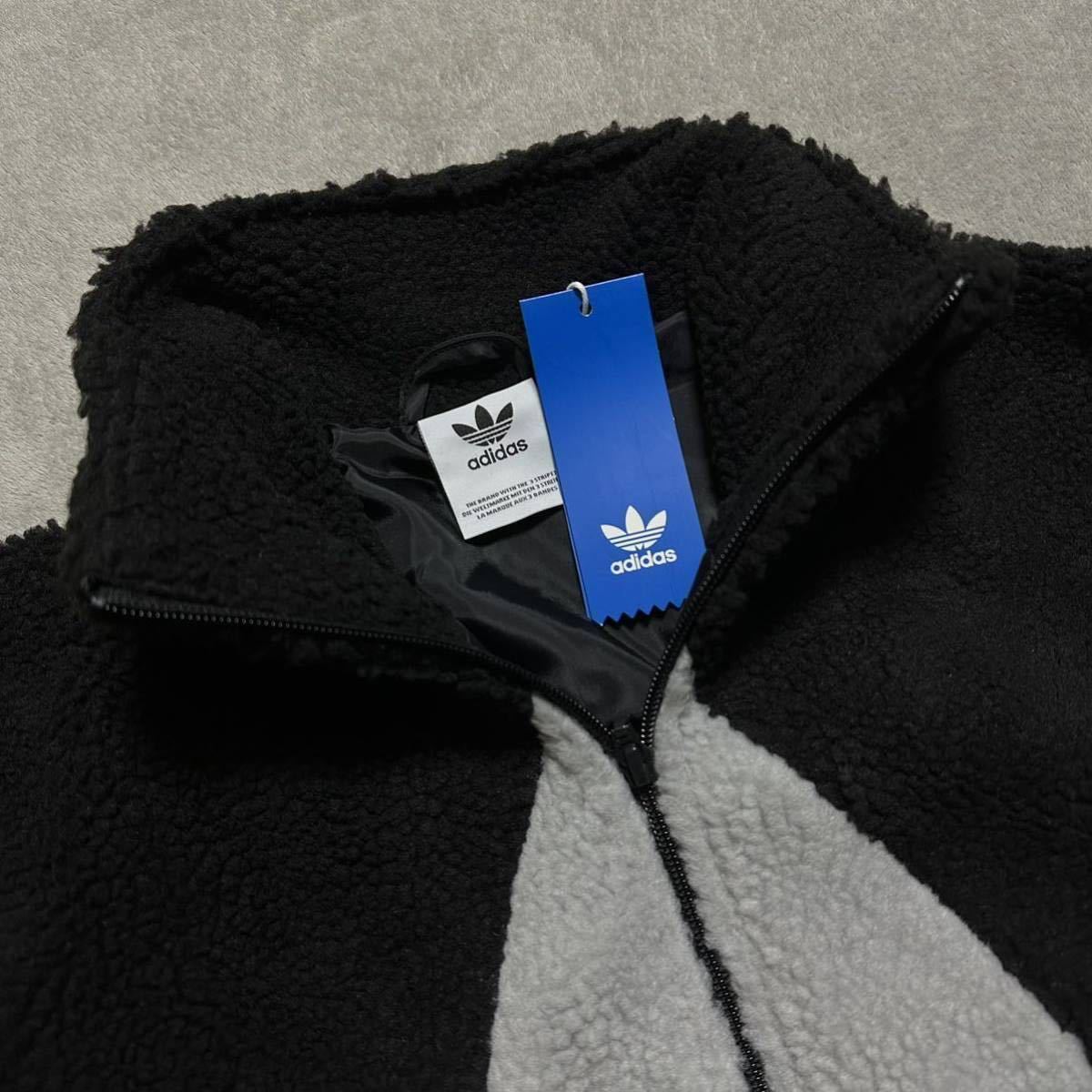 adidas BLUE VERSION シェルパ ジャケット XXL-
