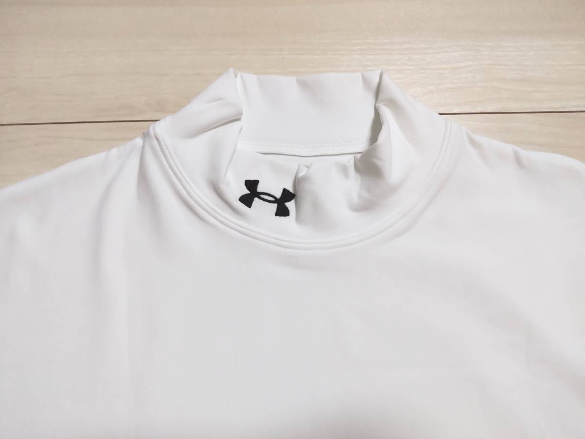 ☆アンダーアーマー UNDERARMOUR モックタートルシャツ ☆コールドギア coldgear ☆抗菌防臭加工 ☆厚手 ☆未使用品 