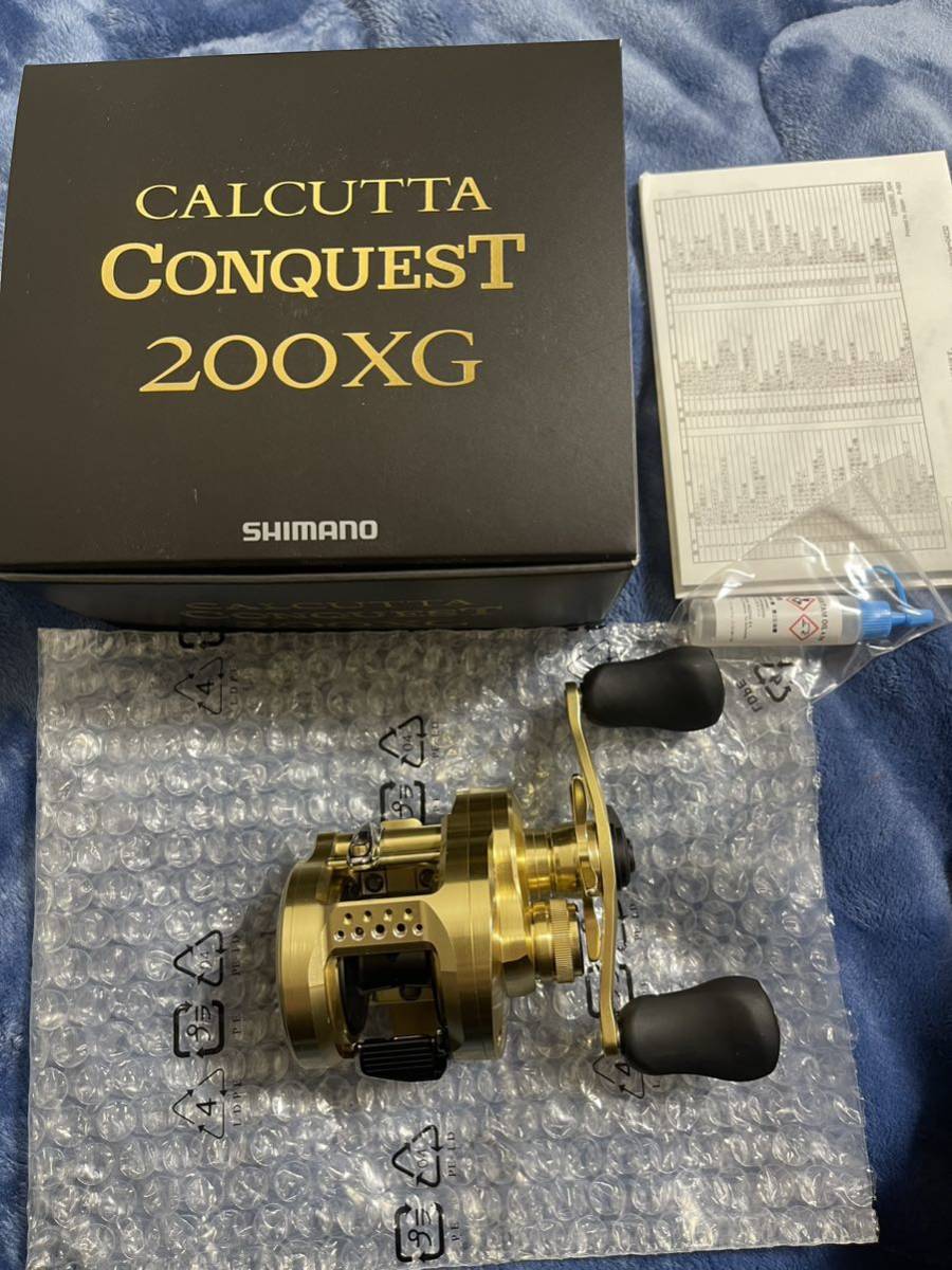 美品シマノ 22カルカッタコンクエスト200XG megakem.lk