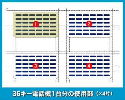 Yahoo!オークション - NTT αA1/N1用 LKすっきりシート 52台分セット...