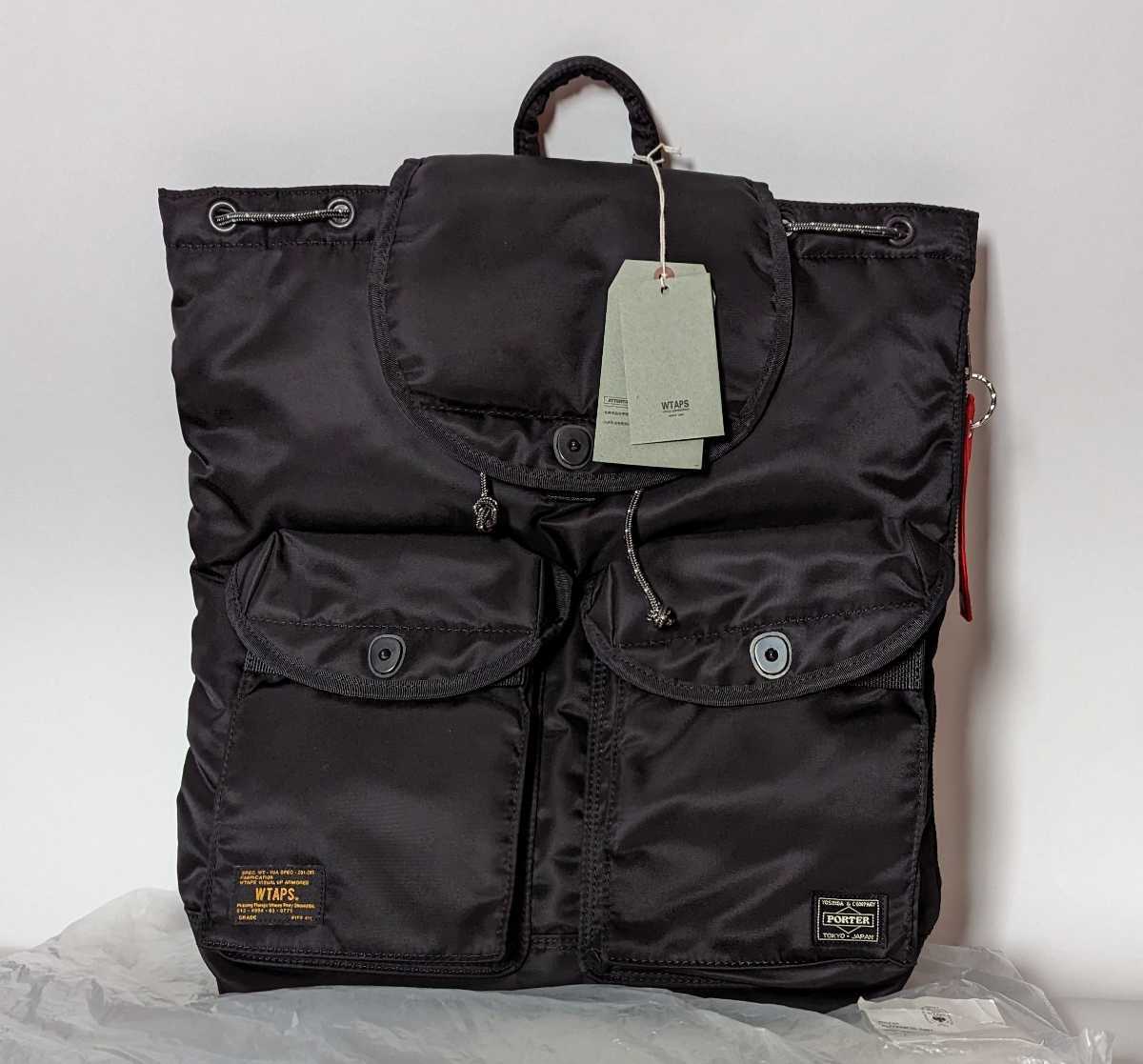 * unused * PORTER WTAPS rucksack bag Porter Day Pack tongue car TANKER