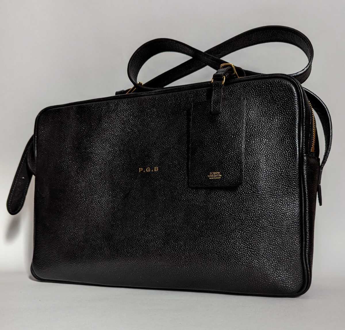 PORTER 80 anniversary P.G.B leather business bag briefcase bag shoulder bag Porter 