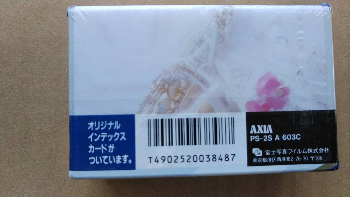 富士フイルム　AXIA　PS-Ⅱs　60分　スリムケース3巻パック　ハイポジション　カセットテープ　未使用未開封_画像2