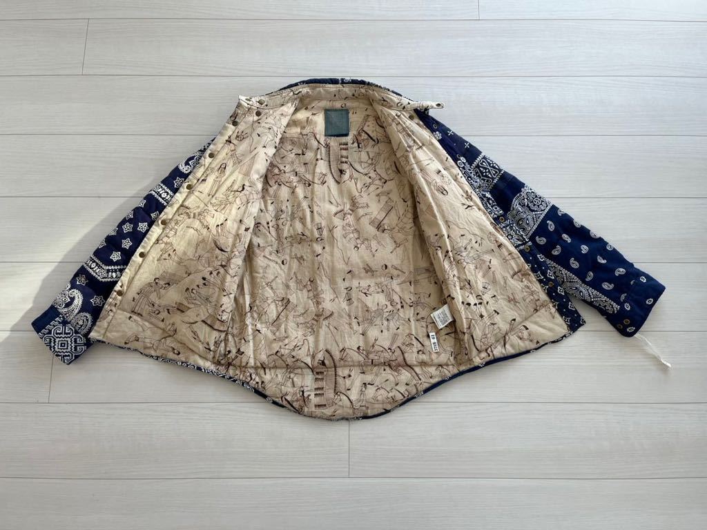 サイズ1 visvim ビズビム KERCHIEF DOWN JKT I C T バンダナ サイズ1 visvim ビズビム KERCHIEF DOWN JKT I C T バンダナ