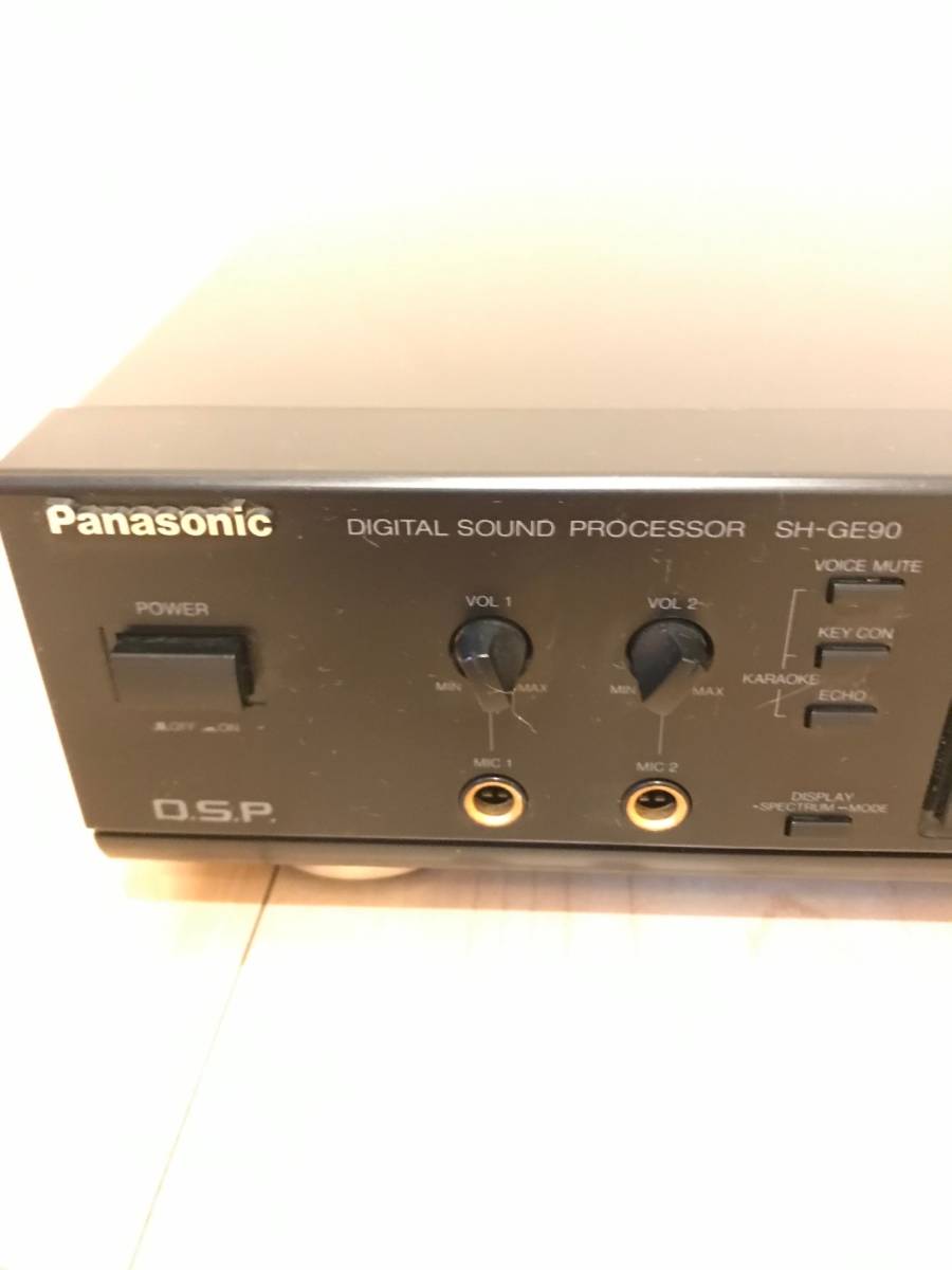 Panasonic SH-GE90 パナソニック デジタルサラウンドプロセッサーの画像2
