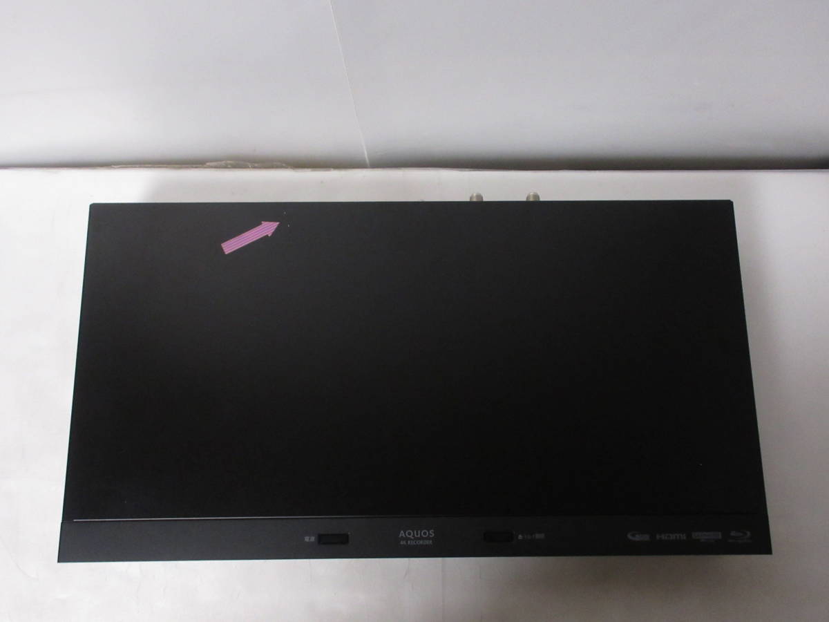 シャープ AQUOS 4Kレコーダー 4B-C30DT3 2021年製 展示品 4K放送2番組