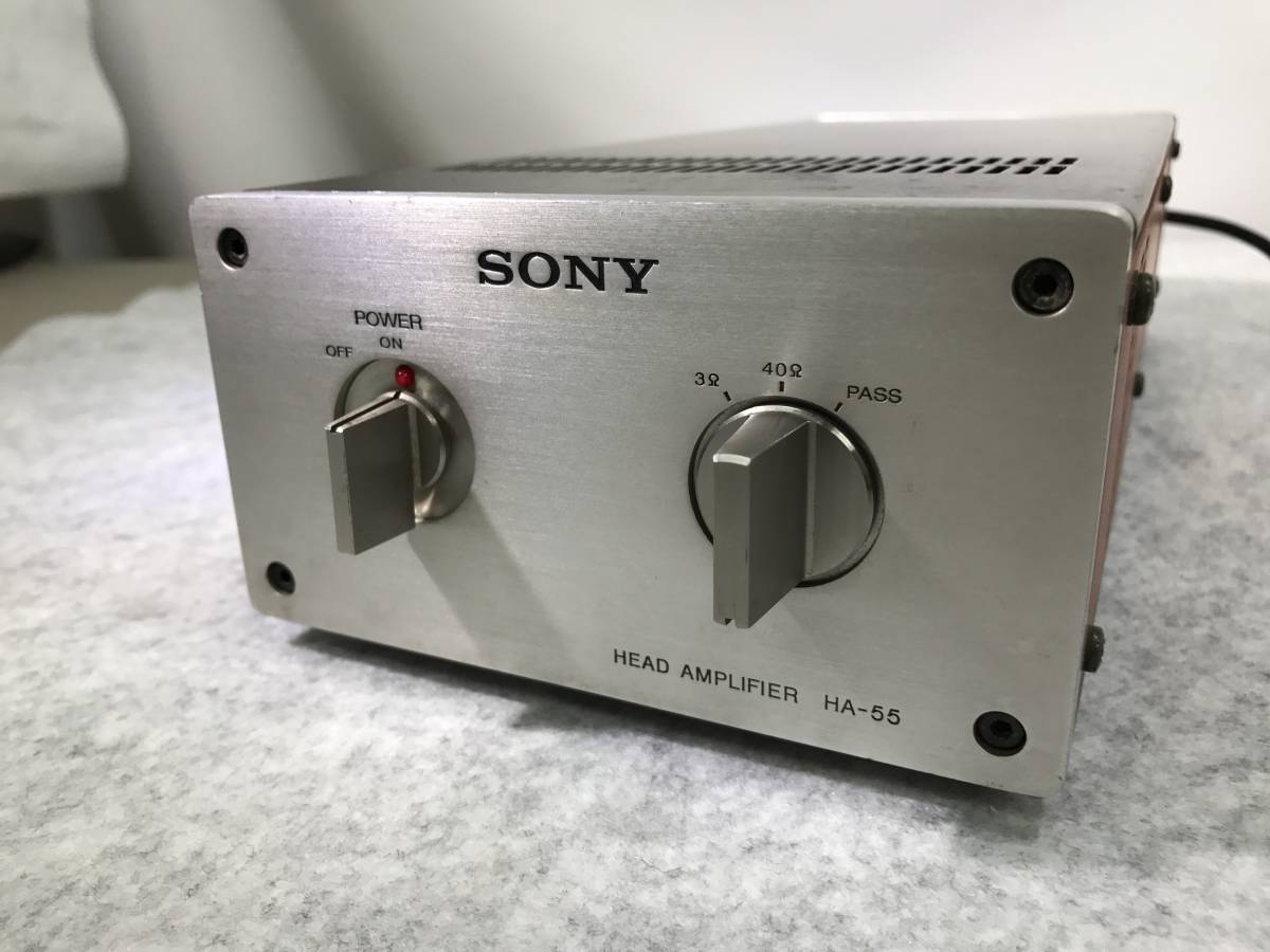 りいいただ SONY HA-55 HEAD AMPLIFIER MCカートリッジ用 ヘッドアンプ