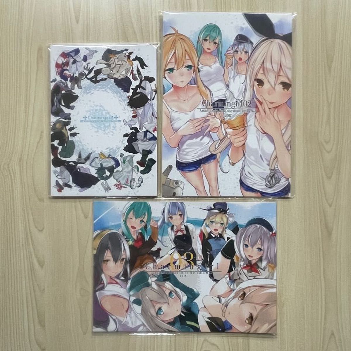『Charmingirl』 ゼログラフィティ / 天三月 同人誌 画集 イラスト集 3冊セット 艦隊これくしょん 艦これ