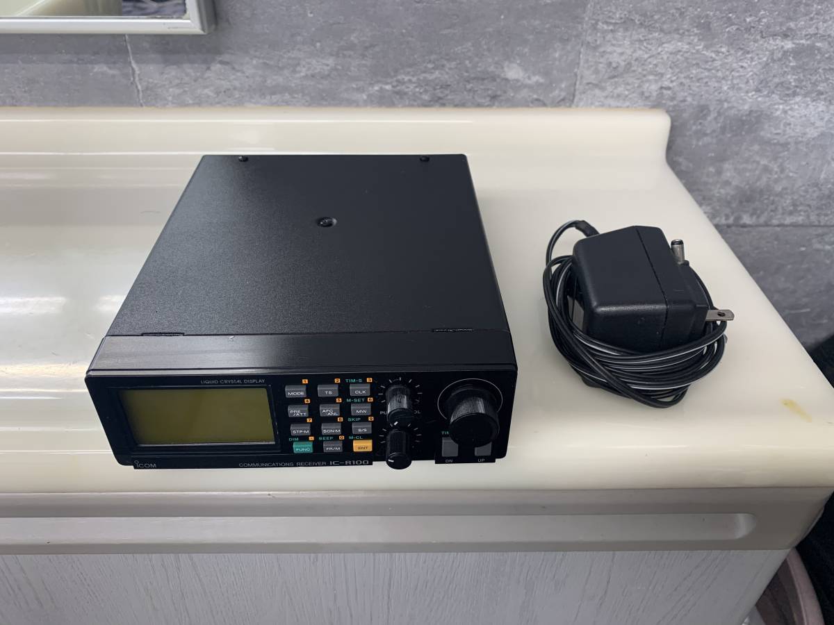 ICOM IC-R100 広帯域受信機 Yahoo!オークション - アイコム 広帯域受信機ICOM IC- R100 受信