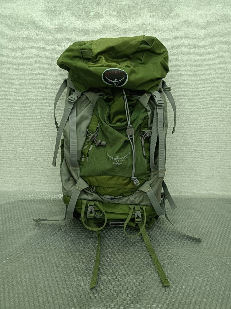 osprey kestrel 48 緑 オスプレー ケストレル ザック バック-