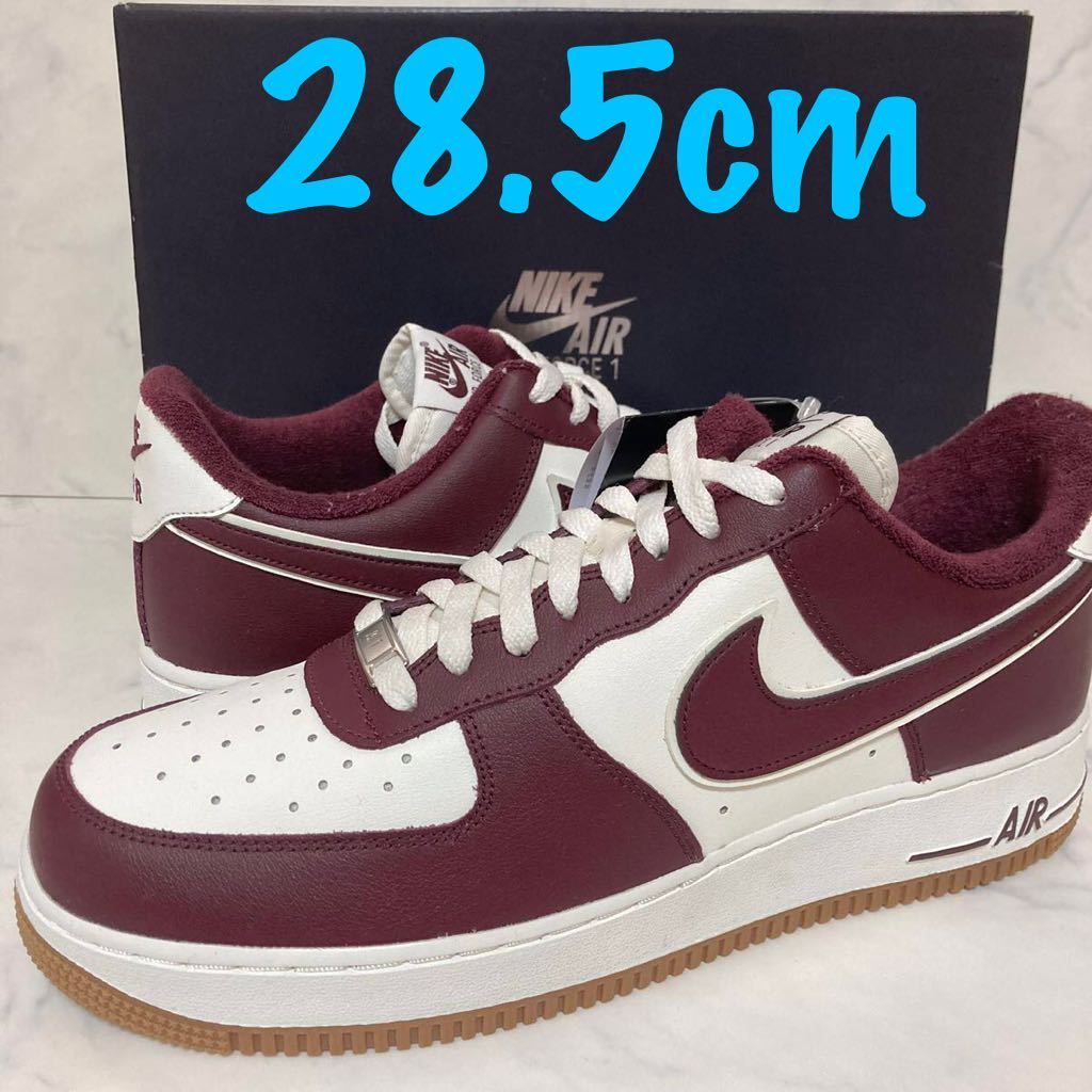 Nike Air Force 1 07 LV8 'College Pack - Night Maroon' Sail DQ7659-102 Men's  9.5