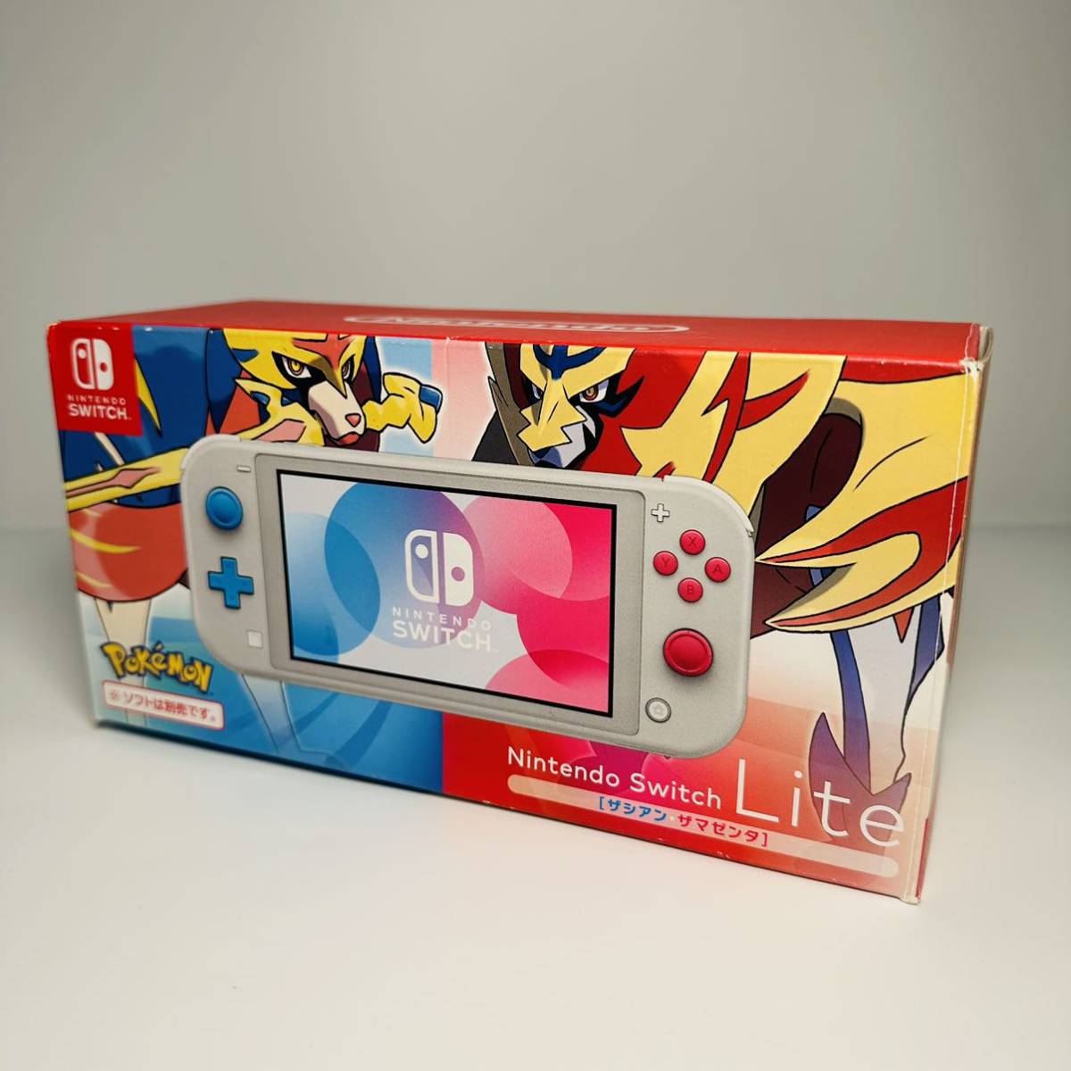 完品 ニンテンドー スイッチライト ザシアン ザマゼンタ-