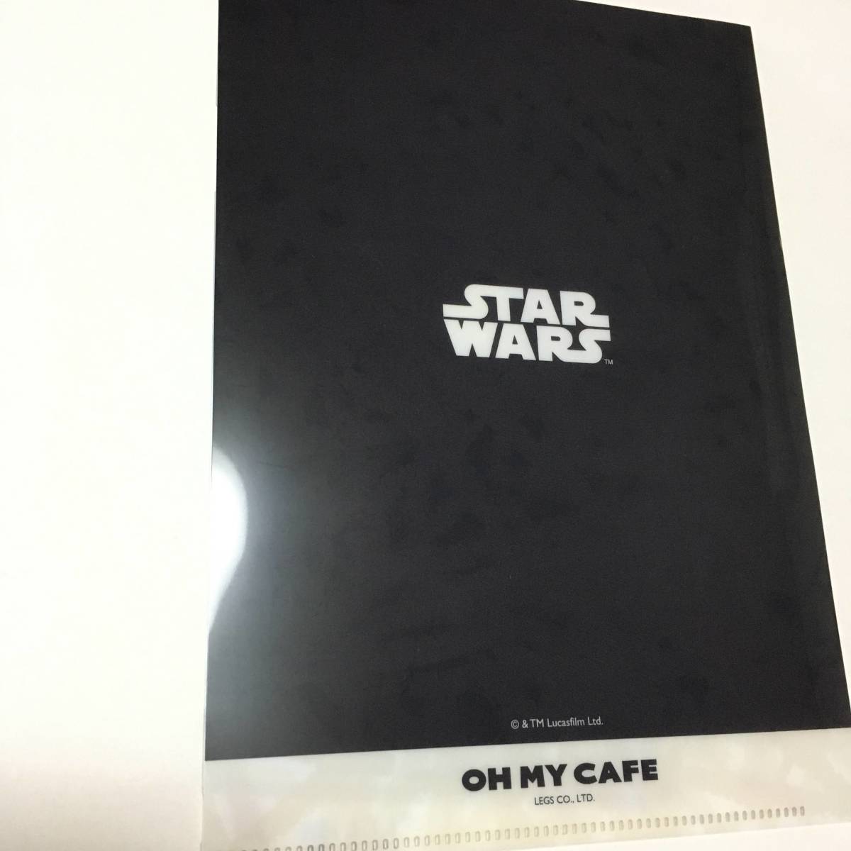 STARWARS Звездные войны сотрудничество Cafe OH MY CAFE предварительный заказ привилегия не продается ограничение A5 прозрачный файл wi Kett Ewok 
