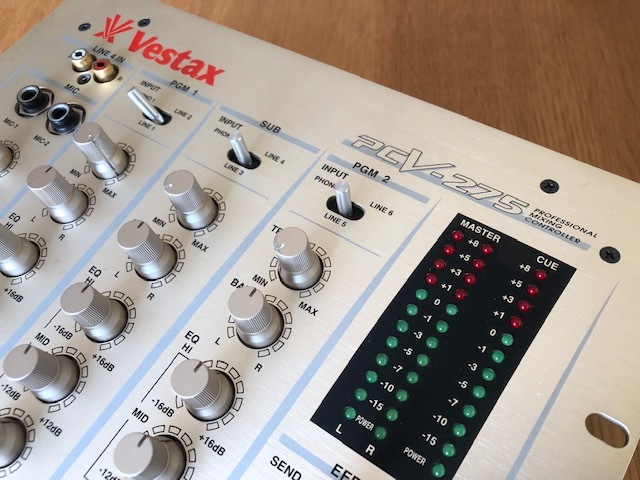 VESTAX べスタクス PCV-275 DJミキサー