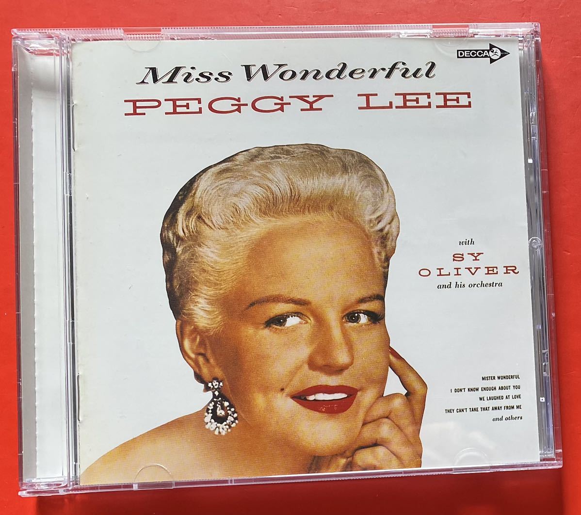 【CD】ペギー・リー 「Miss Wonderful」Peggy Lee 国内盤 [10130345]_画像1