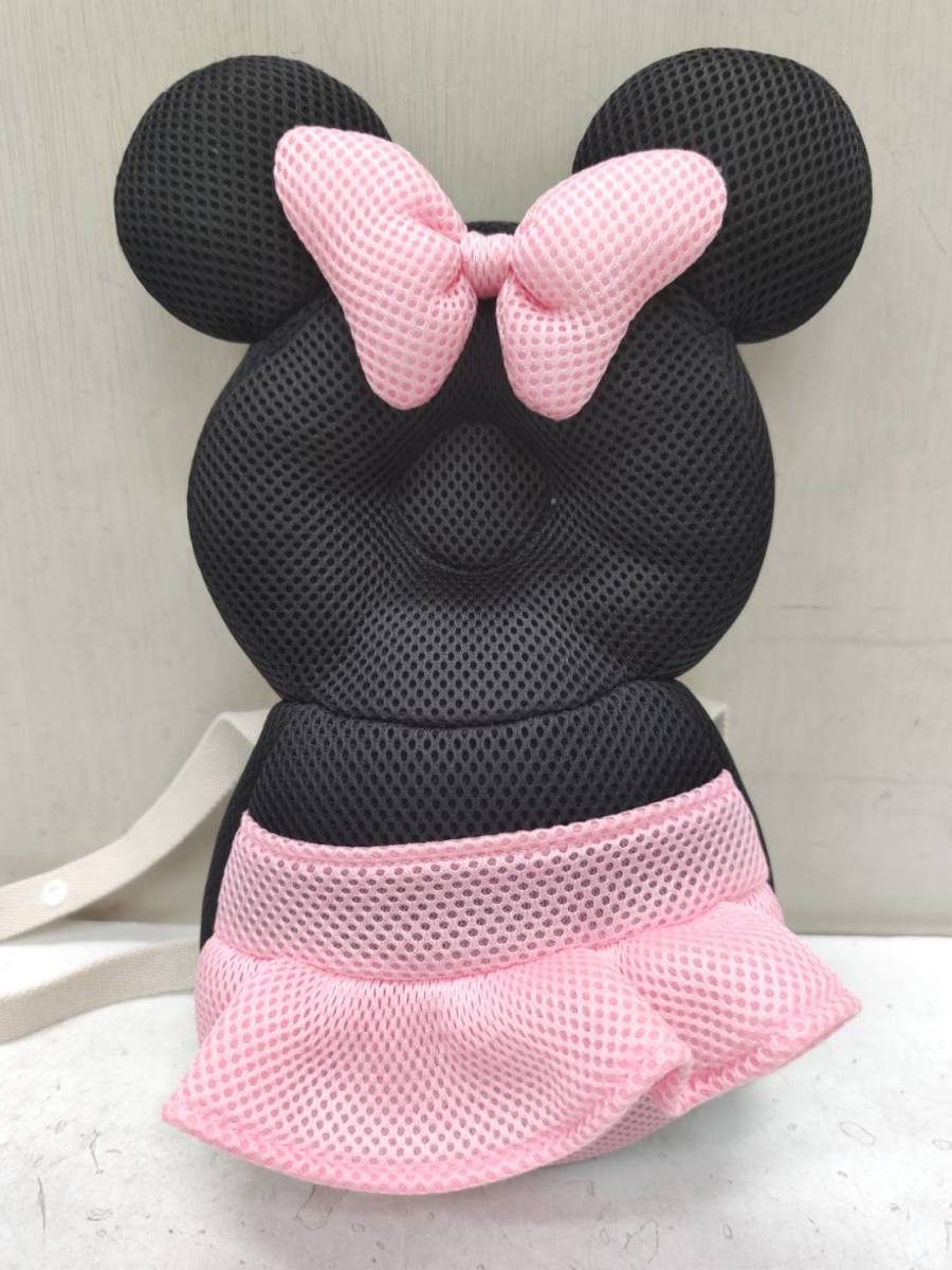  бесплатная доставка g15170 DISNEY Disney Disney .... рюкзак Minnie Mouse младенец мягкость .... предотвращение рюкзак малыш голова защита 