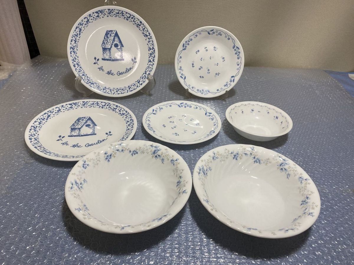 ★☆H316 コレール（CORELLE） 皿・ボウル皿 中古まとめ売り 46枚☆★の画像8