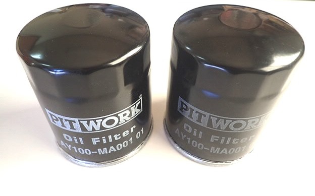 PITWORK oil filter AY100-MA00101 2 piece set unused stock goods 