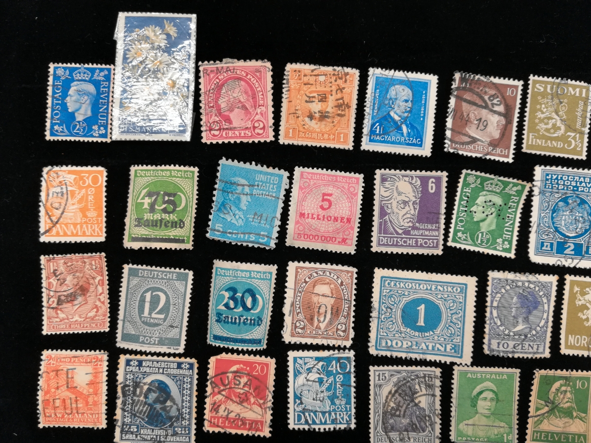 [ foreign stamp /. summarize ] Finland / Denmark / Australia etc. control 134sk