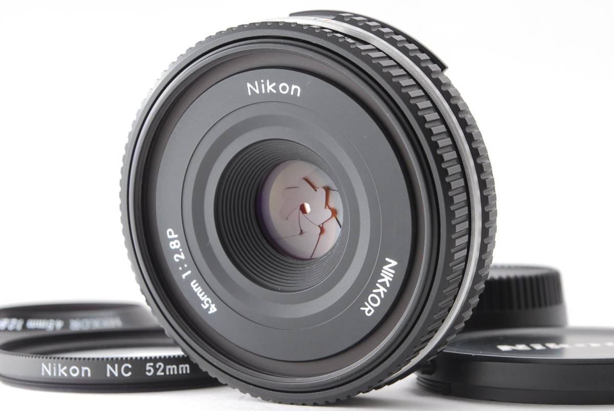 ヤフオク! - [A品] Nikon Ai-S NIKKOR 45mm F2.8 P ブラック ...