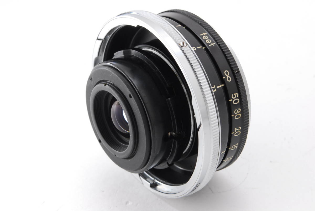 [A品] Nikon W-NIKKOR 28mm F3.5 ブラック＊Sマウント＊10922_画像5