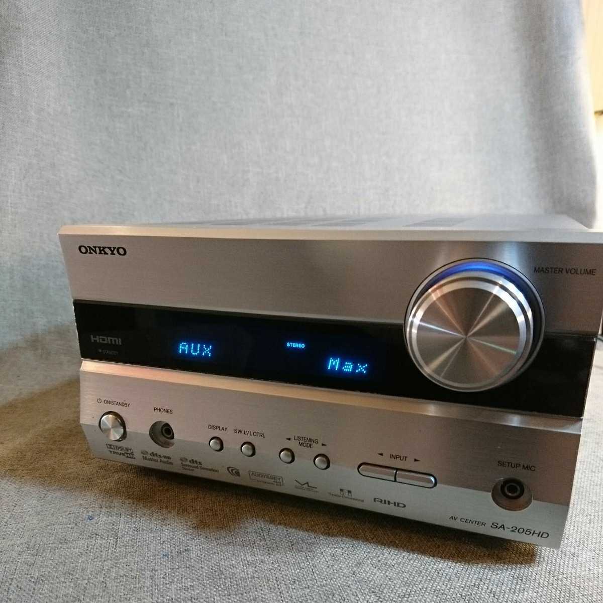 ヤフオク! - ONKYO オンキョー SA-205HD AVアンプ 音...