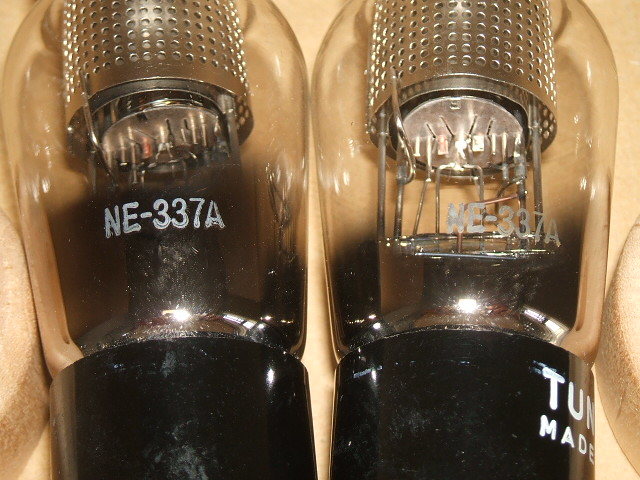 カナダWE（NORTHERN ELECTRIC）製　337A　2本セット　310Aのバリμ管　TUNGSOLロゴ　その1_画像8