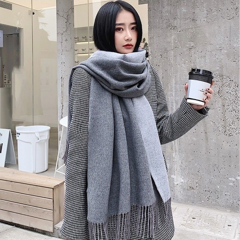 最大66%オフ! ストール マフラー カシミヤ100% グレー系 granmar.com.br