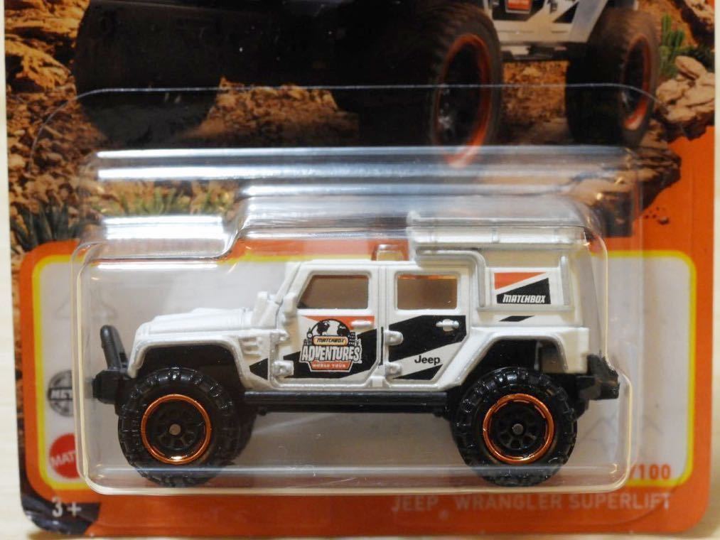 【新品：未開封】MATCHBOX マッチボックス ジープ ラングラー スーパーリフト / Jeep Wrangler SUPERLIFT_画像3