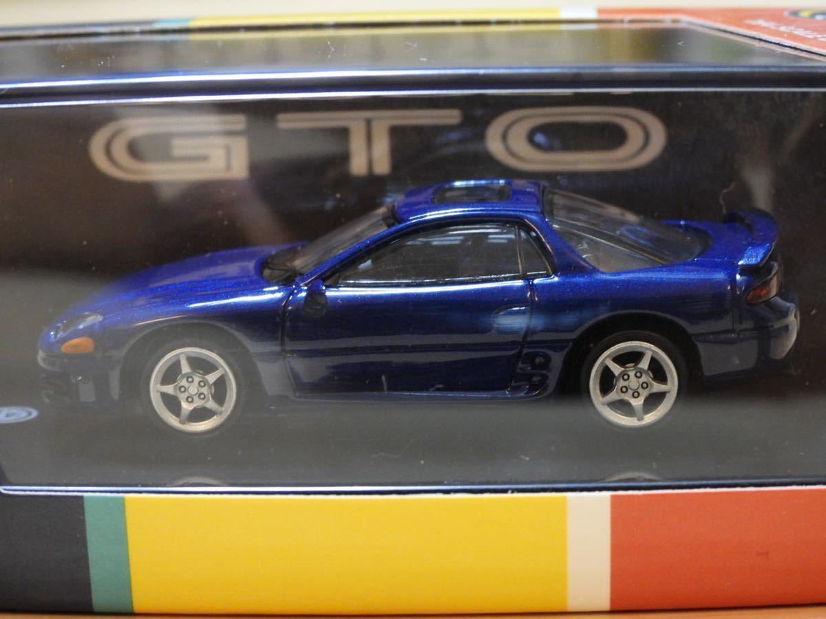 【新品：未開封】PARA 64 1/64 三菱 3000GT GTO Z15 / Z16 RHD [マリアナ ブルー メタリック]_画像3