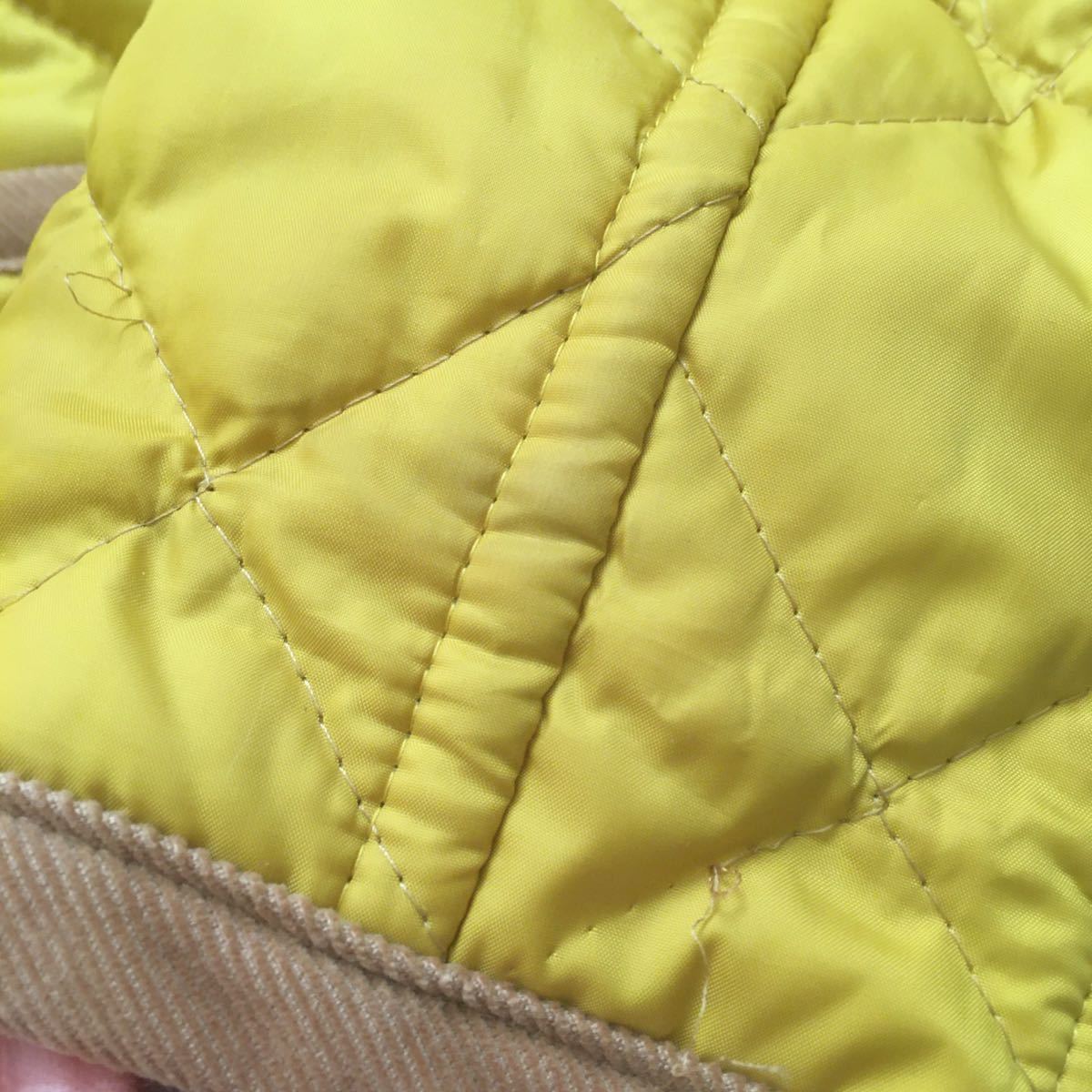  with translation new goods tag not yet arrived Vent d\'ouest par LE minor Le Minor quilting reversible jacket size 40 mustard series made in Japan 