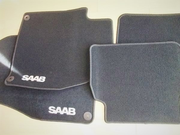 ( включая доставку ) SAAB Saab 9-3 FB207 FB284 коврик на пол для одной машины комплект [ Saab оригинальный * новый товар ]2003 год ~ правый руль для 