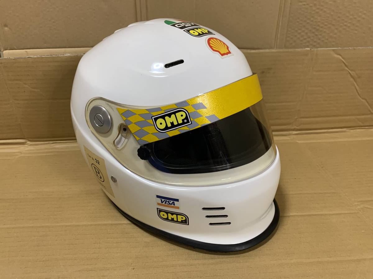 OMP helmet Formula L size white AGV racing 